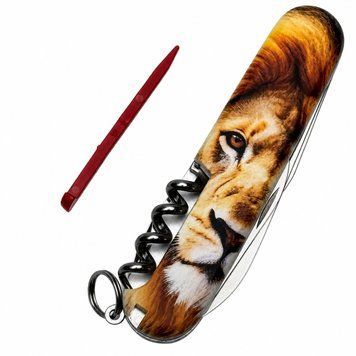 Мультитул Victorinox 12 в 1 Мультитул лев фото