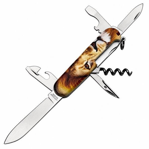 Мультитул Victorinox 12 в 1 Мультитул лев фото
