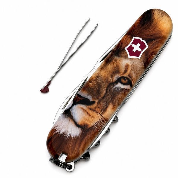 Мультитул Victorinox 12 в 1 Мультитул лев фото