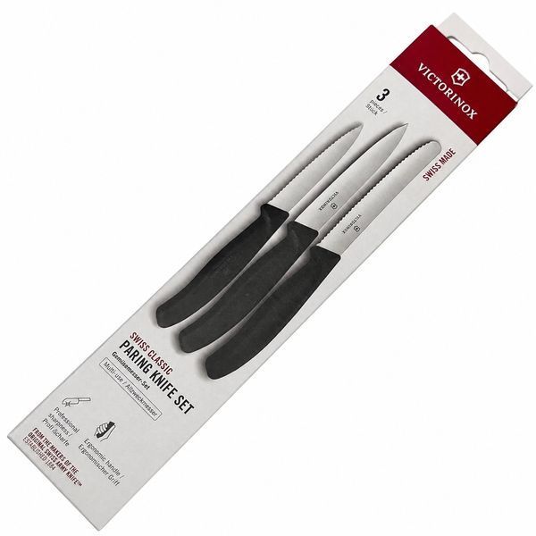 Набір кухонних ножів Victorinox Paring Set 3 шт 6.7113.34 фото