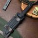 Тактичний ніж Хижак чорний у кайдексних піхвах з кріпленням MOLLE