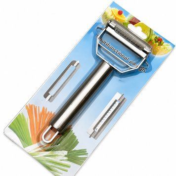 Овочечистка професійна з подвійним лезом із нержавіючої сталі  KitchenWare 30-2  30-2 фото