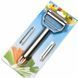 Овочечистка професійна з подвійним лезом із нержавіючої сталі  KitchenWare 30-2  30-2 фото 1