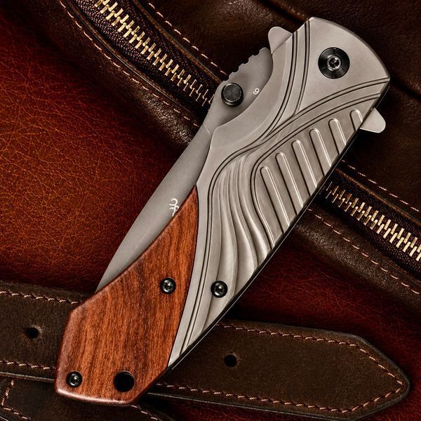 Складний ніж Browning ФА76  ФА76 коричневий фото