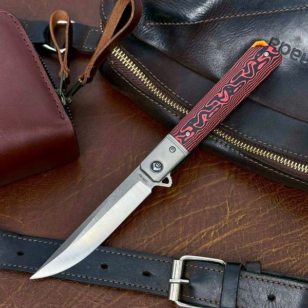 Складаний ніж ChongMing CM142 Red CM142 Red фото