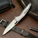 Складний ніж Shirogorov Knives Титан ( карбон) Титан К фото 2