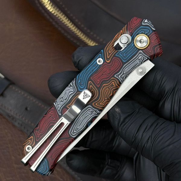Складний ніж SRM Medal 255L-GQ2 (різнокольоровий) 255L-GQ2 фото
