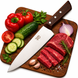 Кухонний ніж ТС Titan Chef 35,5см ТС355 фото 1