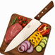 Кухонний ніж ТС Titan Chef 37,5см ТС375 фото 1