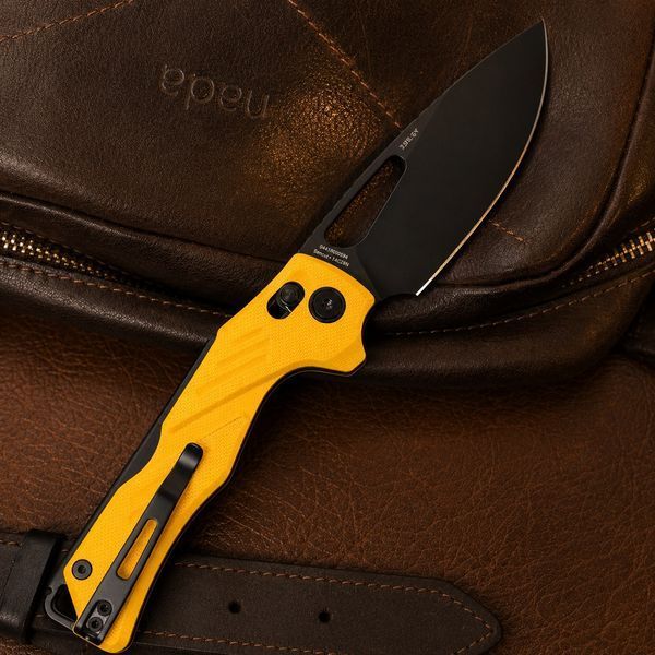 Складний ніж SRM Mirage 239X-GY (Yellow) 239X-GY фото