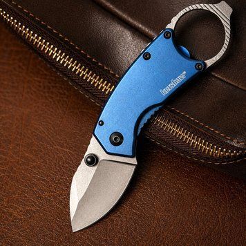 Складний ніж Kershaw з кільцем для хвата  Kershaw з кільцем фото