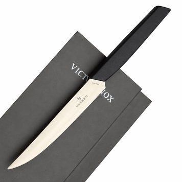 Універсальний кухонний ніж Victorinox SWISS MODERN 15см чорн 6.9013.15B 6.9013.15B фото